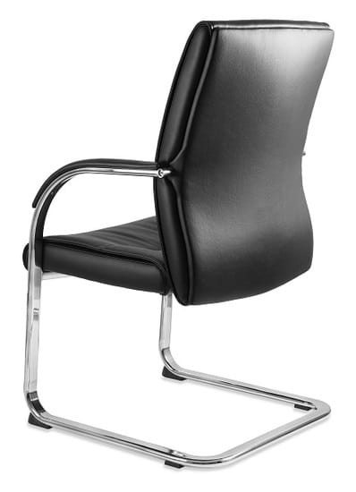 Krzesło biurowe Brando Skid eko skóra czarna