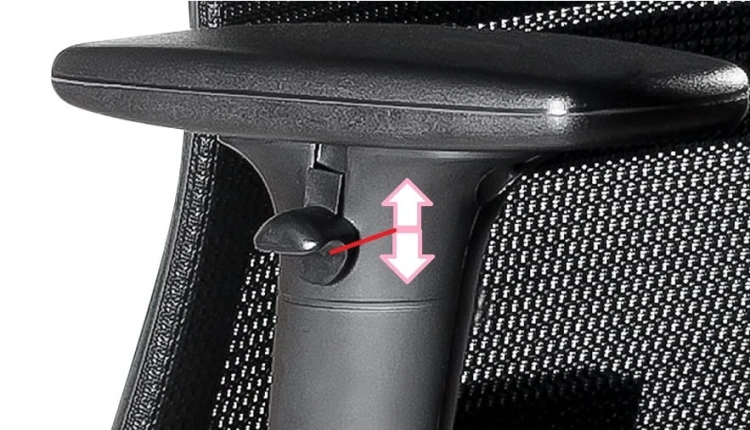 Ergonomiczny fotel biurowy Ergonic czarny