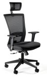 Ergonomiczny fotel biurowy Ergonic czarny