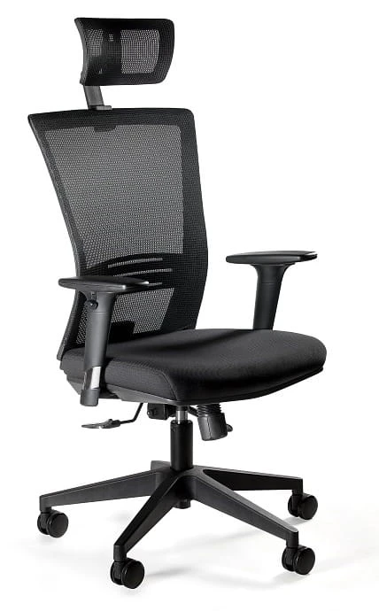 Ergonomiczny fotel biurowy Ergonic czarny