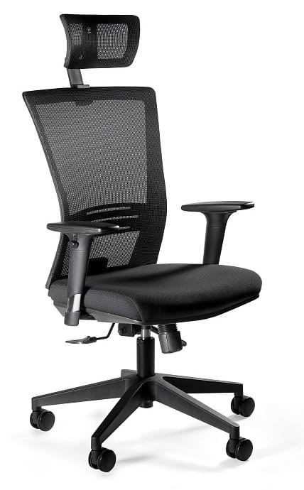Ergonomiczny fotel biurowy Ergonic czarny