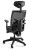 Ergonomiczny fotel biurowy regulowany Tune czarny