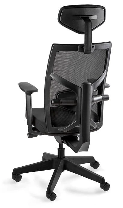 Ergonomiczny fotel biurowy regulowany Tune czarny
