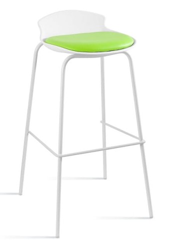 Krzesło Duke biały/zielony