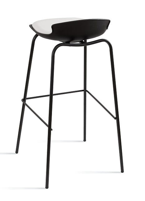 Krzesło Duke czarny/biały