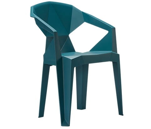 Krzesło MUZE morski