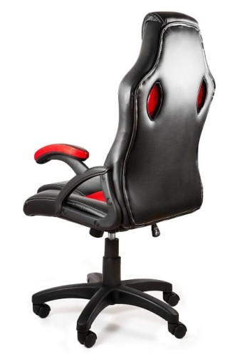 Fotel gamingowy Dynamiq V7 czarny-czerwony