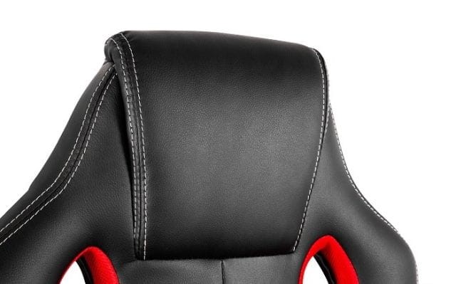 Fotel gamingowy Dynamiq V7 czarny-czerwony