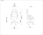 Fotel gamingowy Dynamiq V7 czarny-czerwony