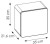 Szafka cube ARUBA 831