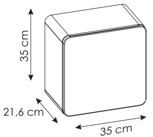 Szafka cube ARUBA 831
