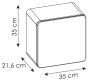 Szafka cube ARUBA 831
