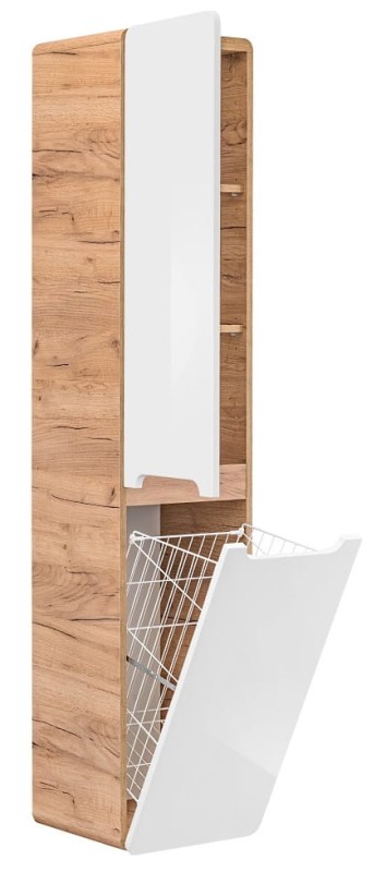 Szafka wysoka z koszem ARUBA 804