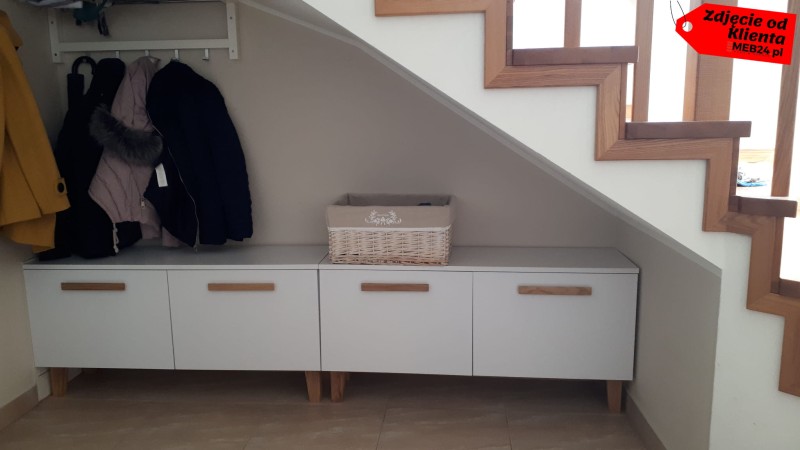 Szafka na buty Inu 150cm z funkcją siedziska - zdjęcie klienta