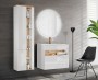 Szafka wysoka BAHAMA WHITE 800