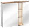 Szafka z lustrem BAHAMA WHITE 841