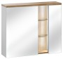 Szafka z lustrem BAHAMA WHITE 841