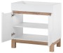 Szafka pod umywalkę 80 cm BALI BIAŁY 821