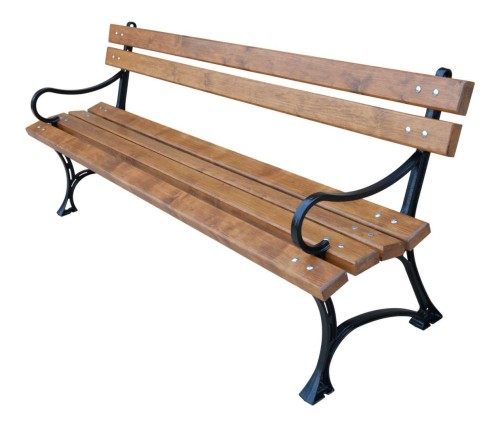 Ławka królewska z podłokietnikiem 180 cm