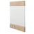 Lustro Bueno 60x65cm fornir dąb naturalny