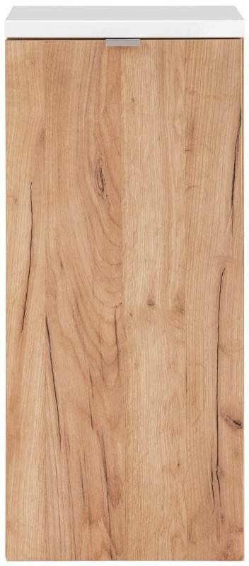 Szafka łazienkowa niska z koszem na pranie CAPRI OAK 811A