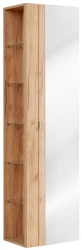 Szafka wysoka z lustrem CAPRI OAK 803A