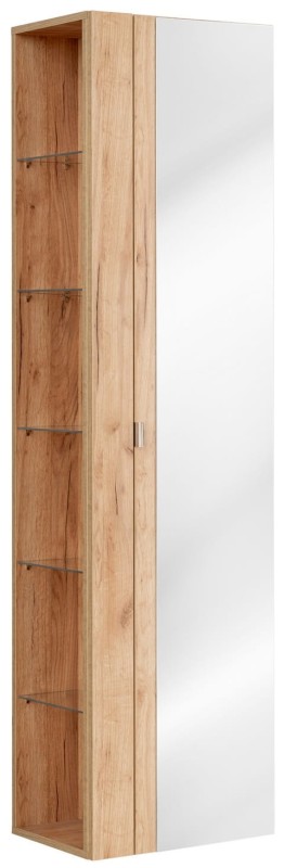 Szafka wysoka z lustrem CAPRI OAK 803A