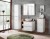 Szafka pod umywalkę 60 cm CAPRI WHITE 820B