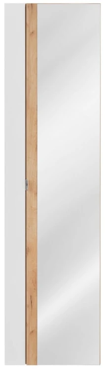 Szafka wysoka z lustrem CAPRI WHITE 803B