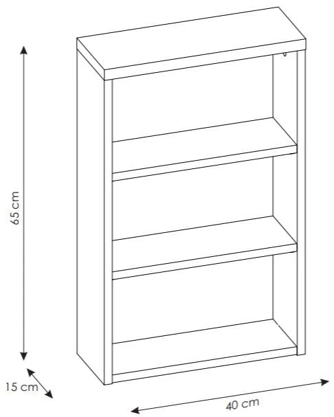 Szafka łazienkowa górna CLASSIC OAK 830