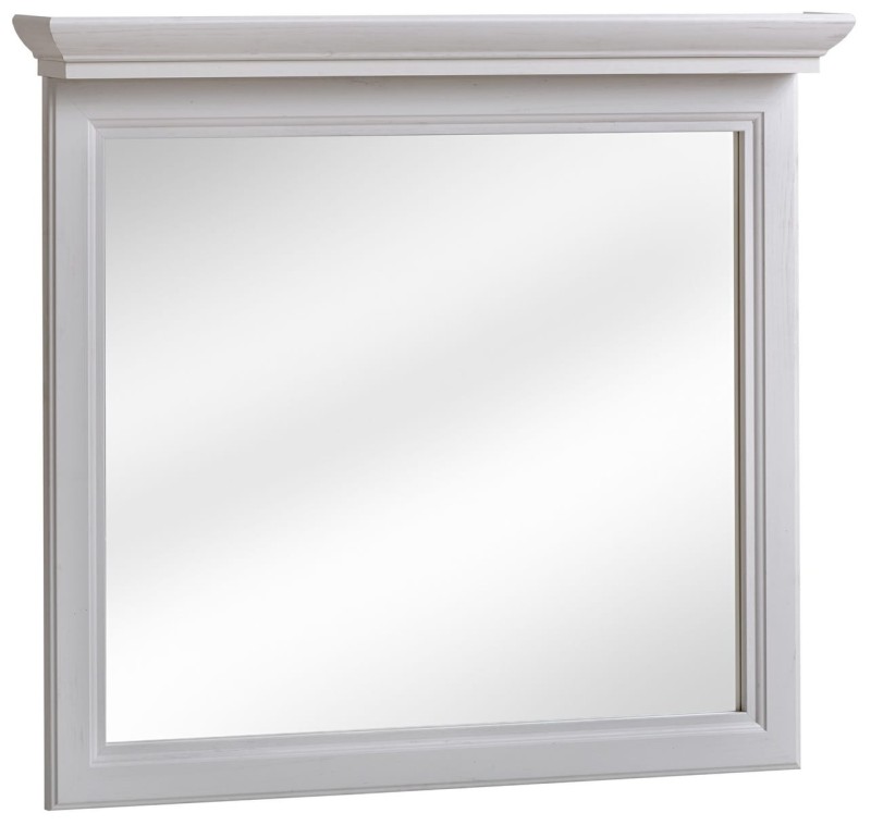 Lustro łazienkowa w ramie PALACE WHITE 841-80 CM