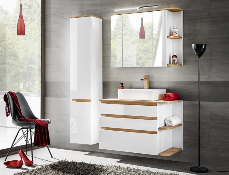 Szafka łazienkowa wysoka PLATINUM 800