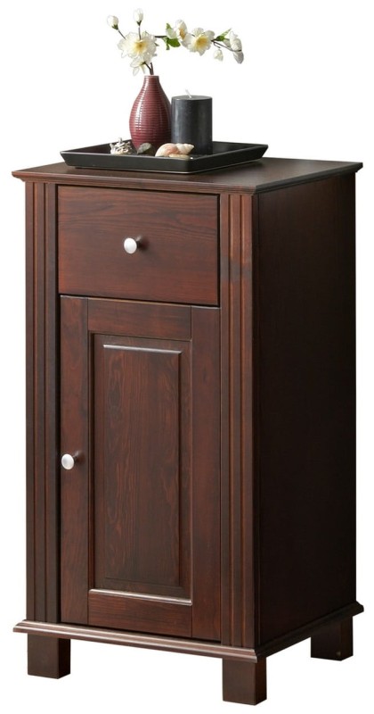 Drewniana szafka łazienkowa niska RETRO NOWE FSC 810