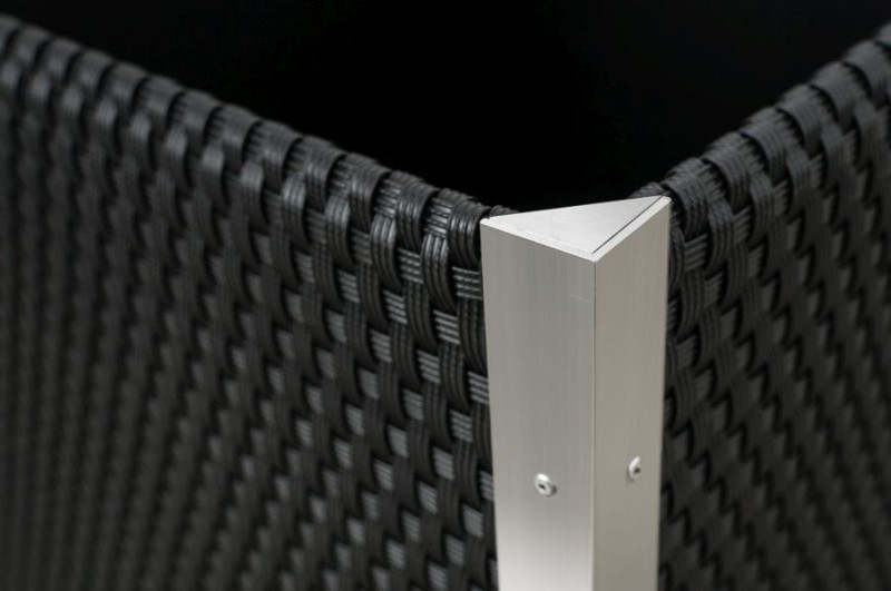 Donica technorattanowa 46 cm