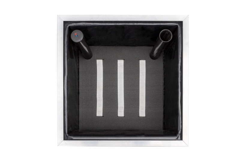 Donica technorattanowa z systemem samonawadniania 50 cm