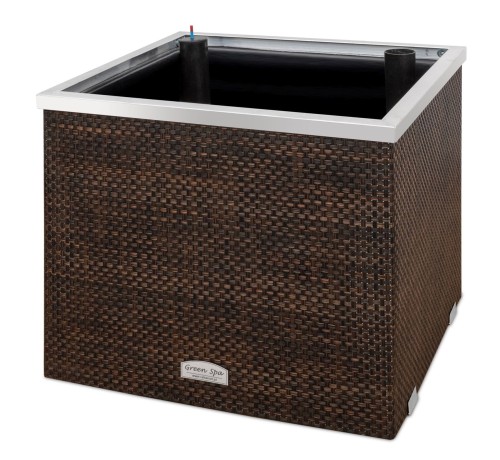 Donica technorattanowa z systemem samonawadniania 50 cm