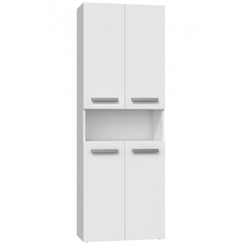 Szafka łazienkowa z półką Emil II Biały mat