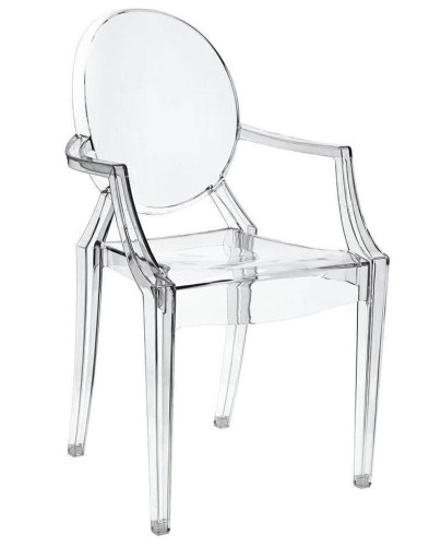 Krzesło Royal transparentne