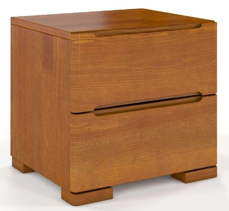 Szafka nocna sosnowa SPARTA wysoka