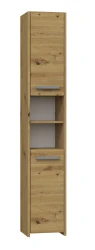 Szafka łazienkowa słupek Basu 30cm Dąb artisan