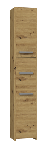 Szafka łazienkowa słupek Basu II 30cm Dąb artisan