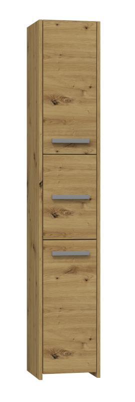 Szafka łazienkowa słupek Basu II 30cm Dąb artisan