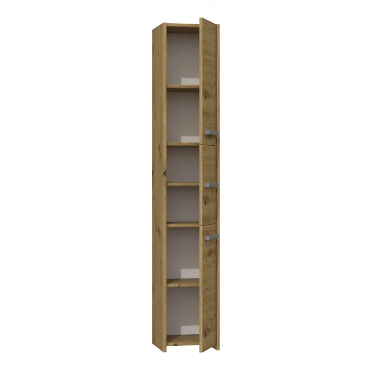 Szafka łazienkowa słupek Basu II 30cm Dąb artisan