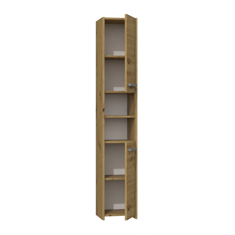 Szafka łazienkowa słupek Basu 30cm Dąb artisan