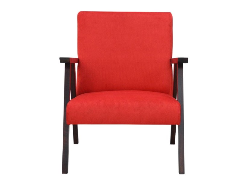 Fotel tapicerowany PRL