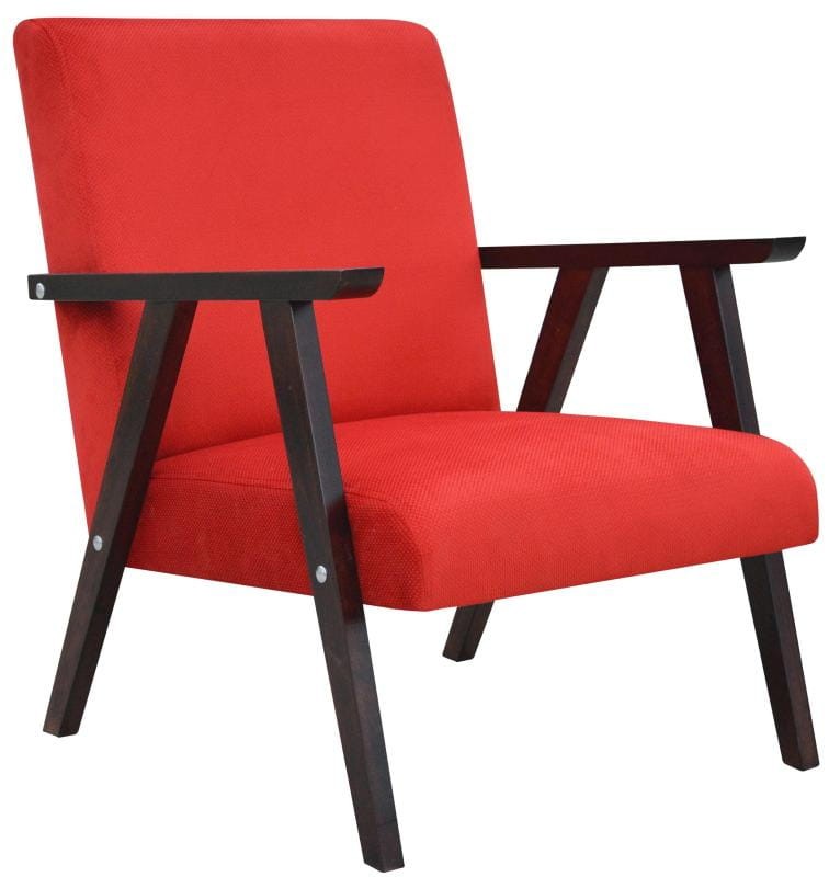 Fotel tapicerowany PRL