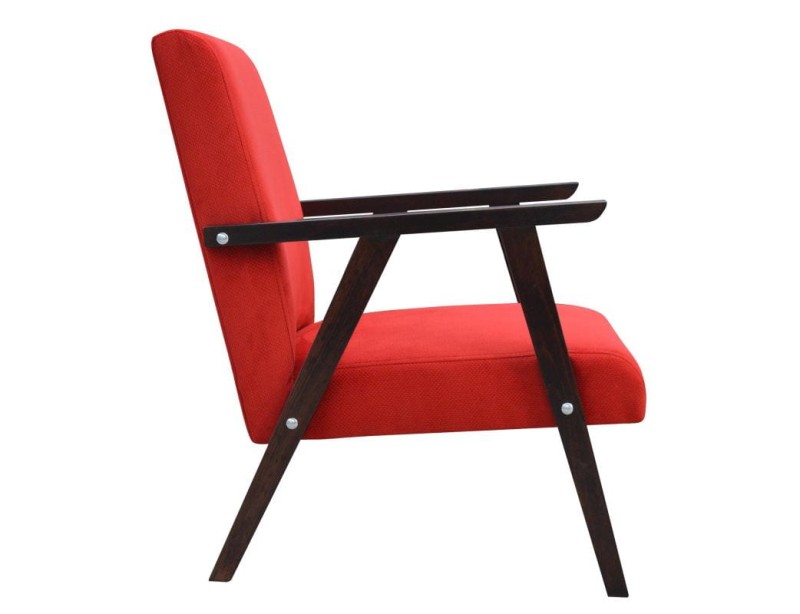 Fotel tapicerowany PRL