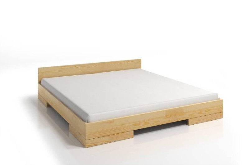 Łóżko drewniane sosnowe SPECTRUM Niskie 200x200