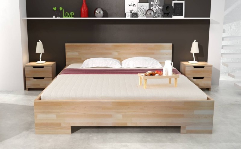 Łóżko drewniane bukowe SPECTRUM Maxi&Long 160x220