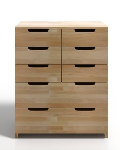 Komoda bukowa SPECTRUM 8 szuflad